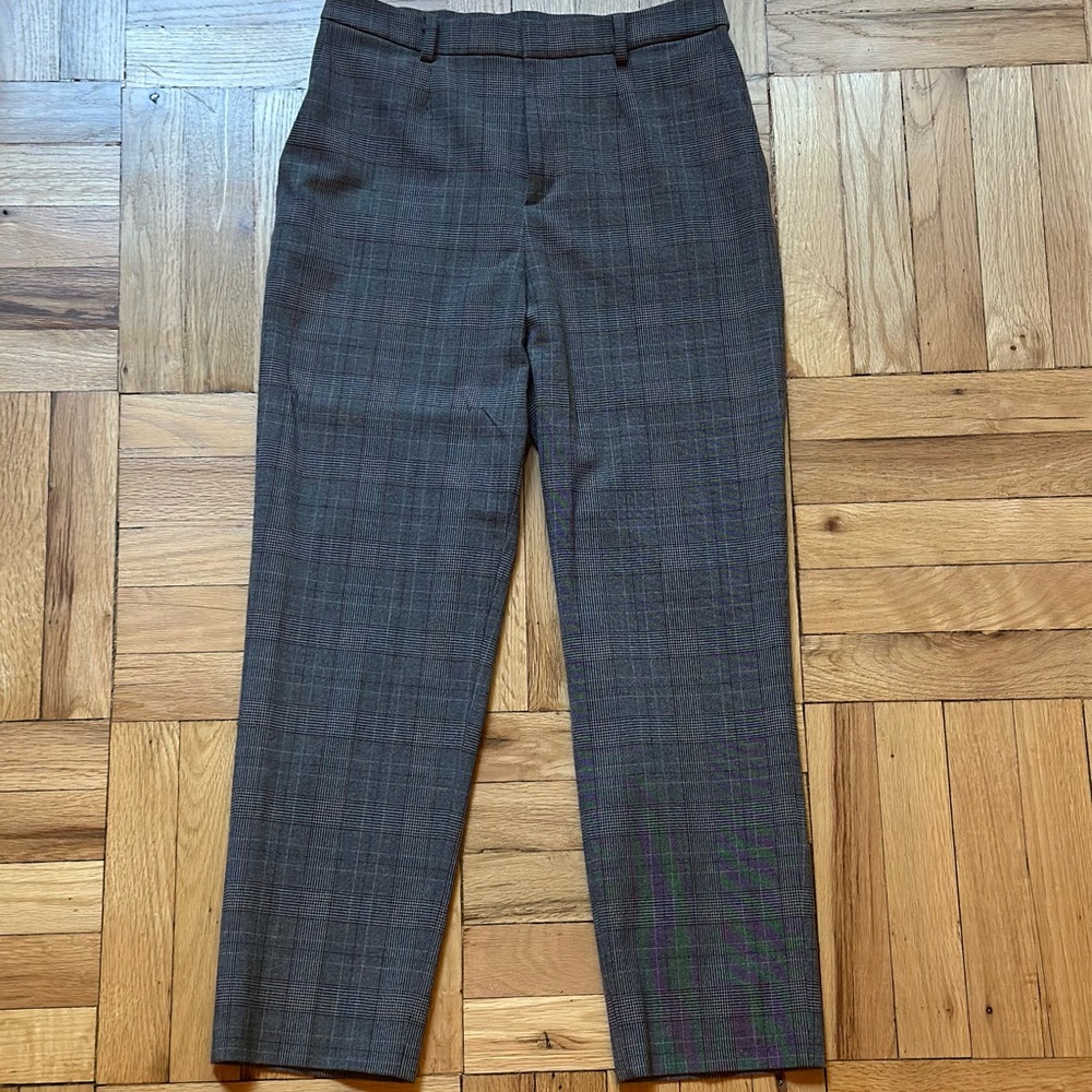 Uniqlo Gray Checkered Pants